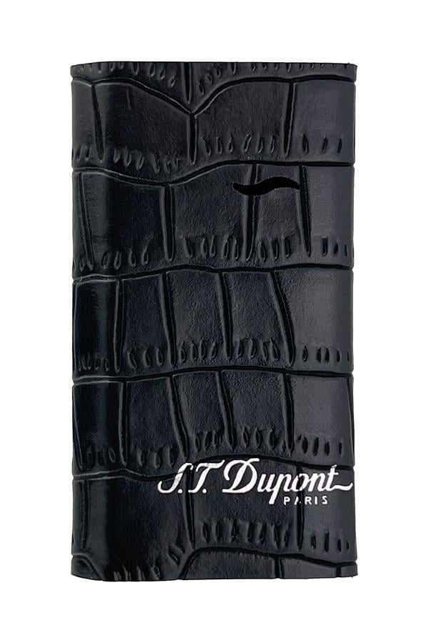 S.T. Dupont Siyah Deri Slim 7 Çakmak Kılıfı 87353 - TR7511