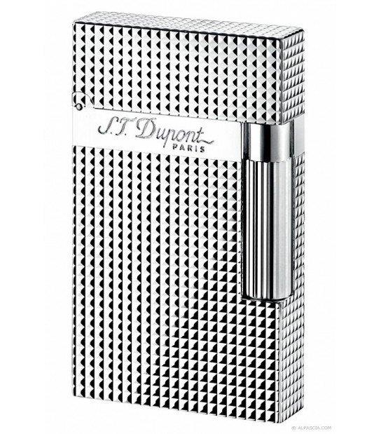 S.T. Dupont Silver Diamond Head Puro Çakmağı 16184