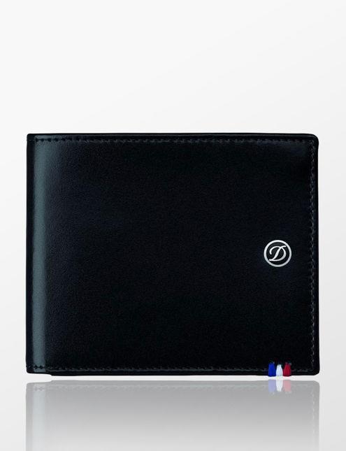 S.T. Dupont Siyah Deri Cüzdan 180001 - TR2736