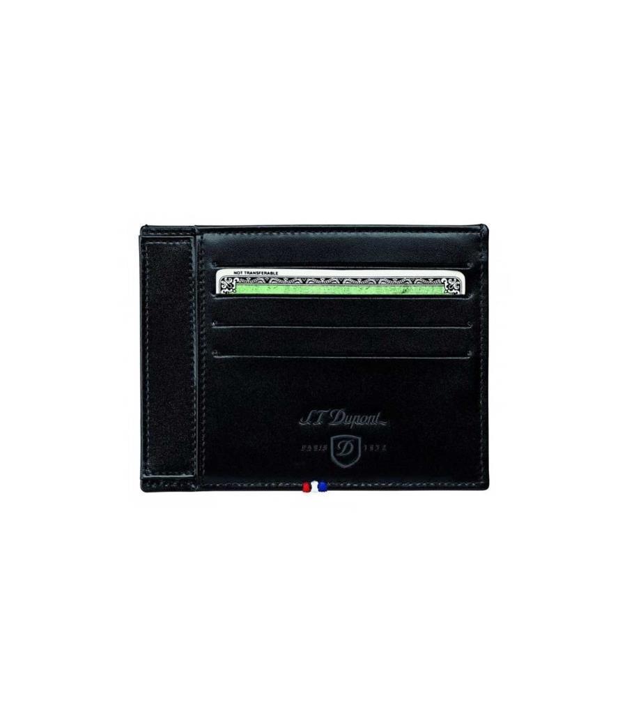 S.T. Dupont Siyah Deri Kartlık 180011 - TR2880