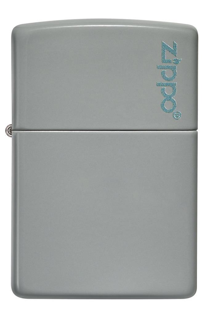 Zippo Çakmak 49452ZL-087045 Flat Grey Zippo Logo