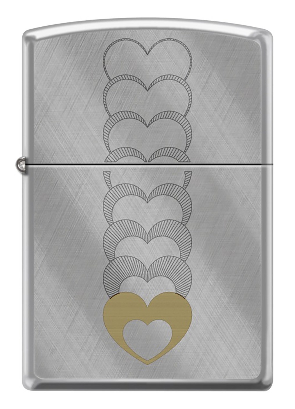 Zippo Çakmak Heart Pattern Design 28182-115817 TR9377