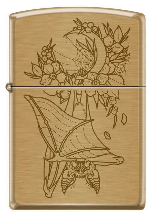 Zippo Çakmak Vampire Bat Design 204B-115806 TR9385
