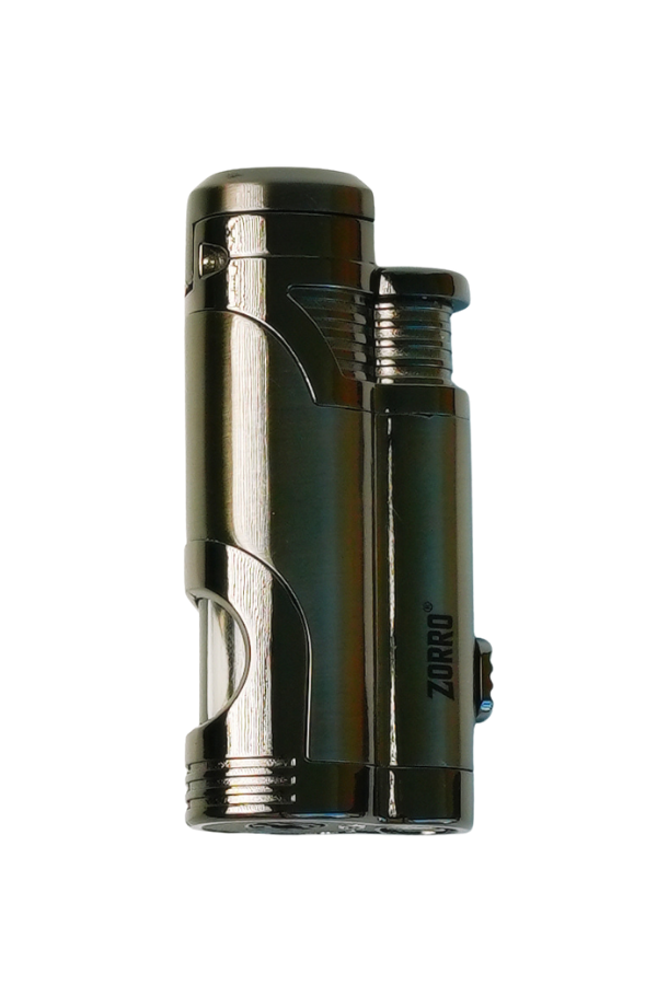Zorro 2 Torch Pürmüz Gunmetal Metal Puro Çakmağı
