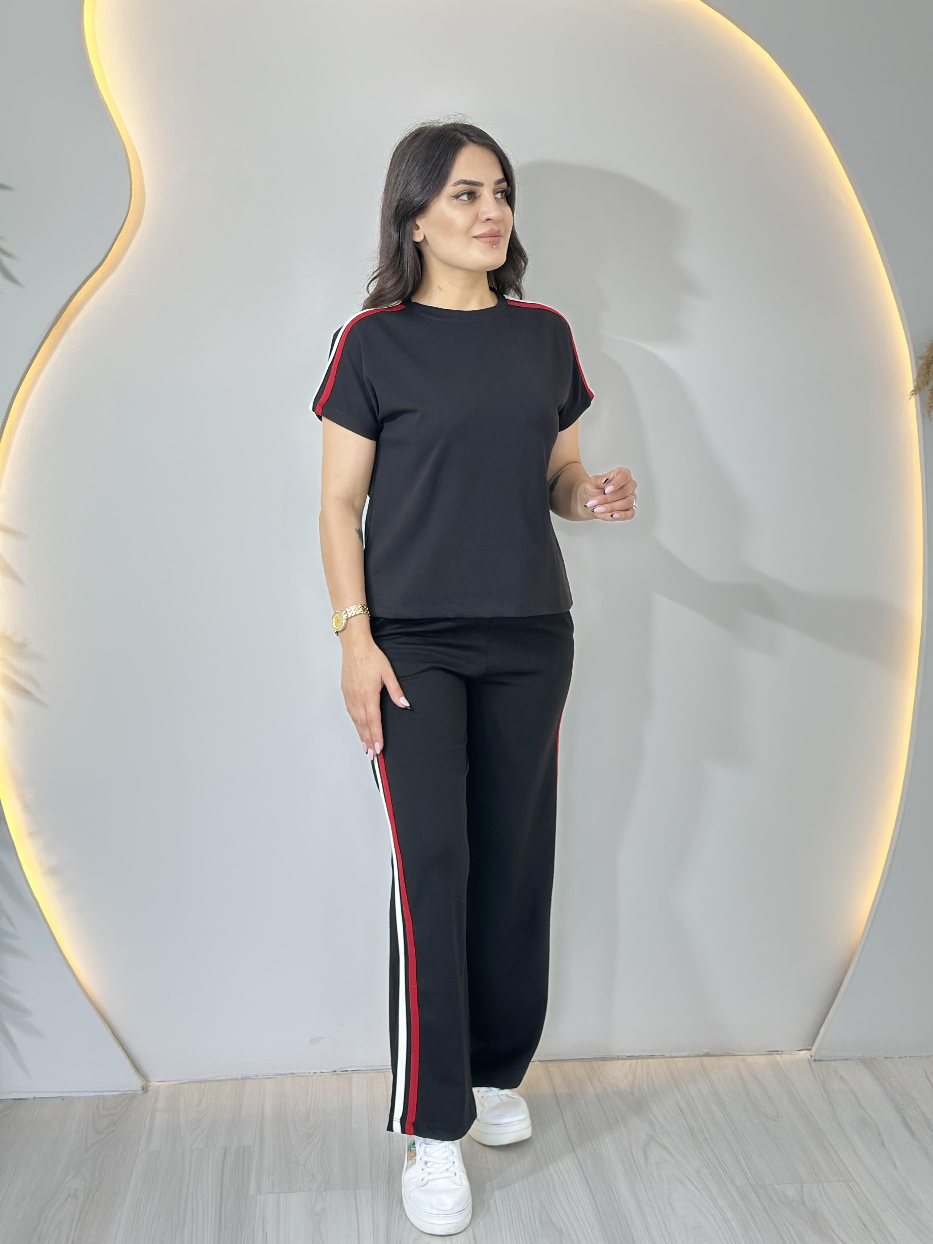 Arla Siyah  Arabiyeli Modal Yumuşak Dokulu İkili Takım A024