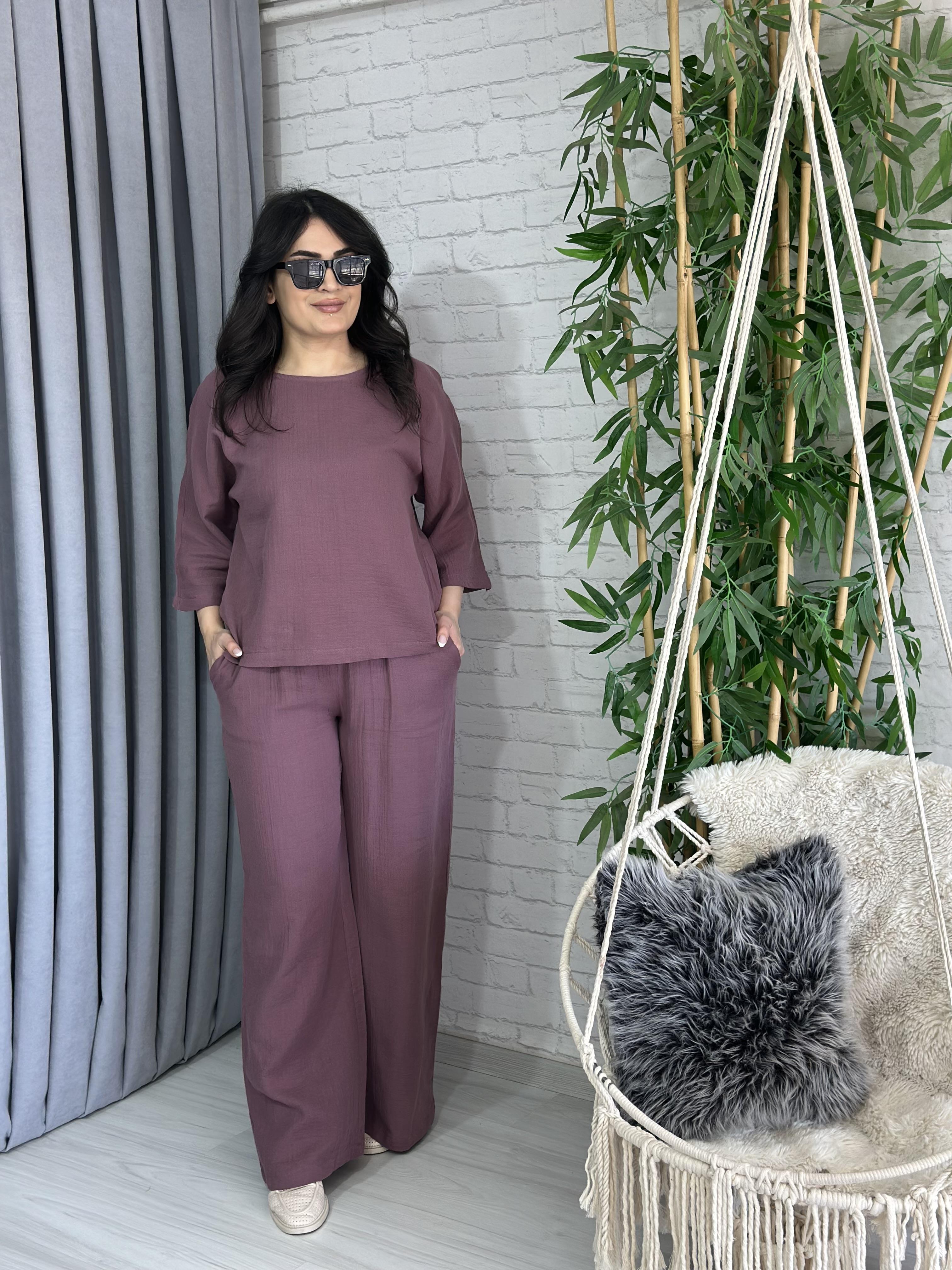 Mürdüm İkili Keten Takım 