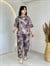 Arven Füme Batik Desen Armalı Viskon İkili Takım D091