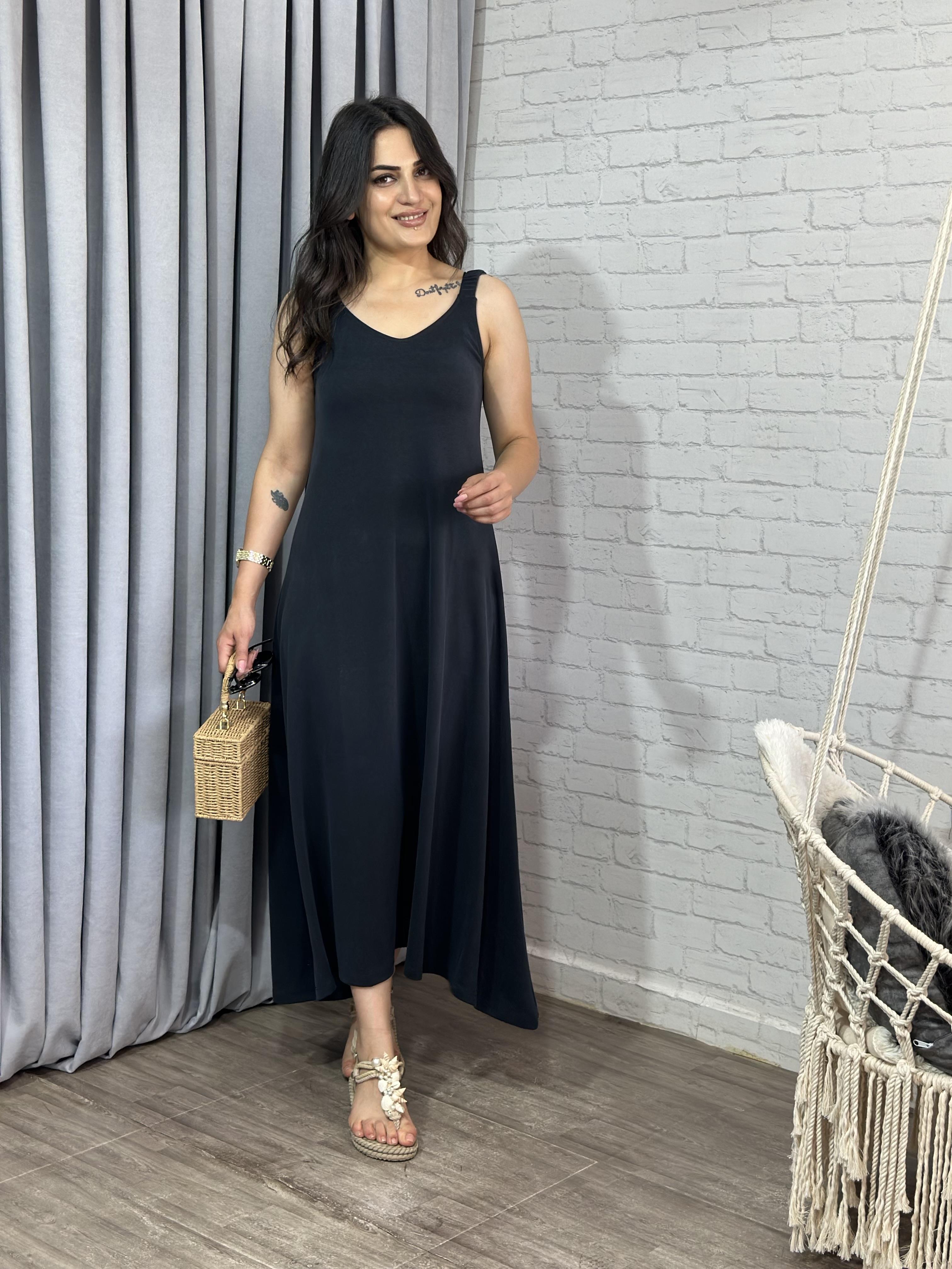 Antrasit Oysho Lastik Askı Elbise