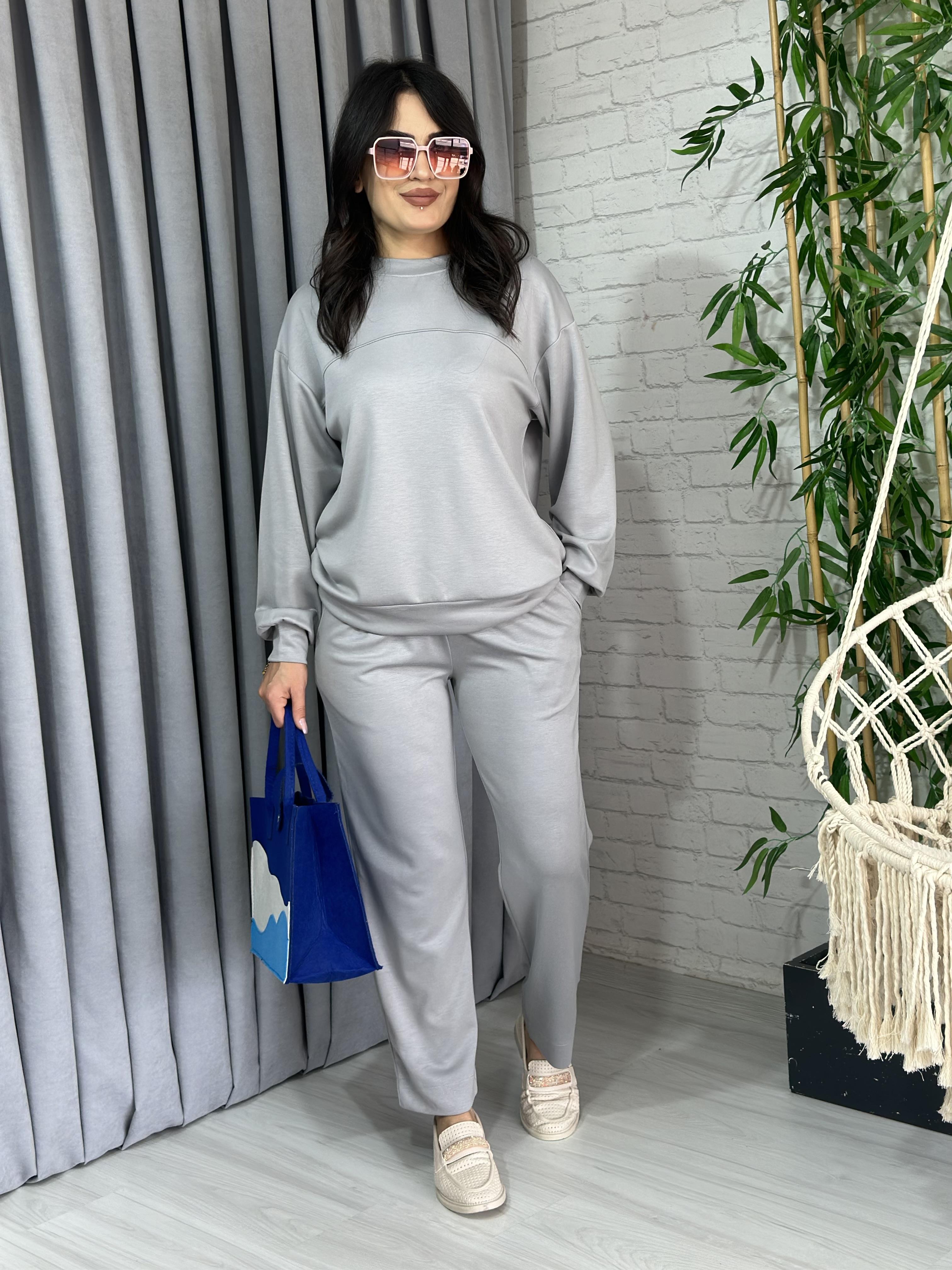 Gri Oysho Modal Kumaş 2'Li Takım 