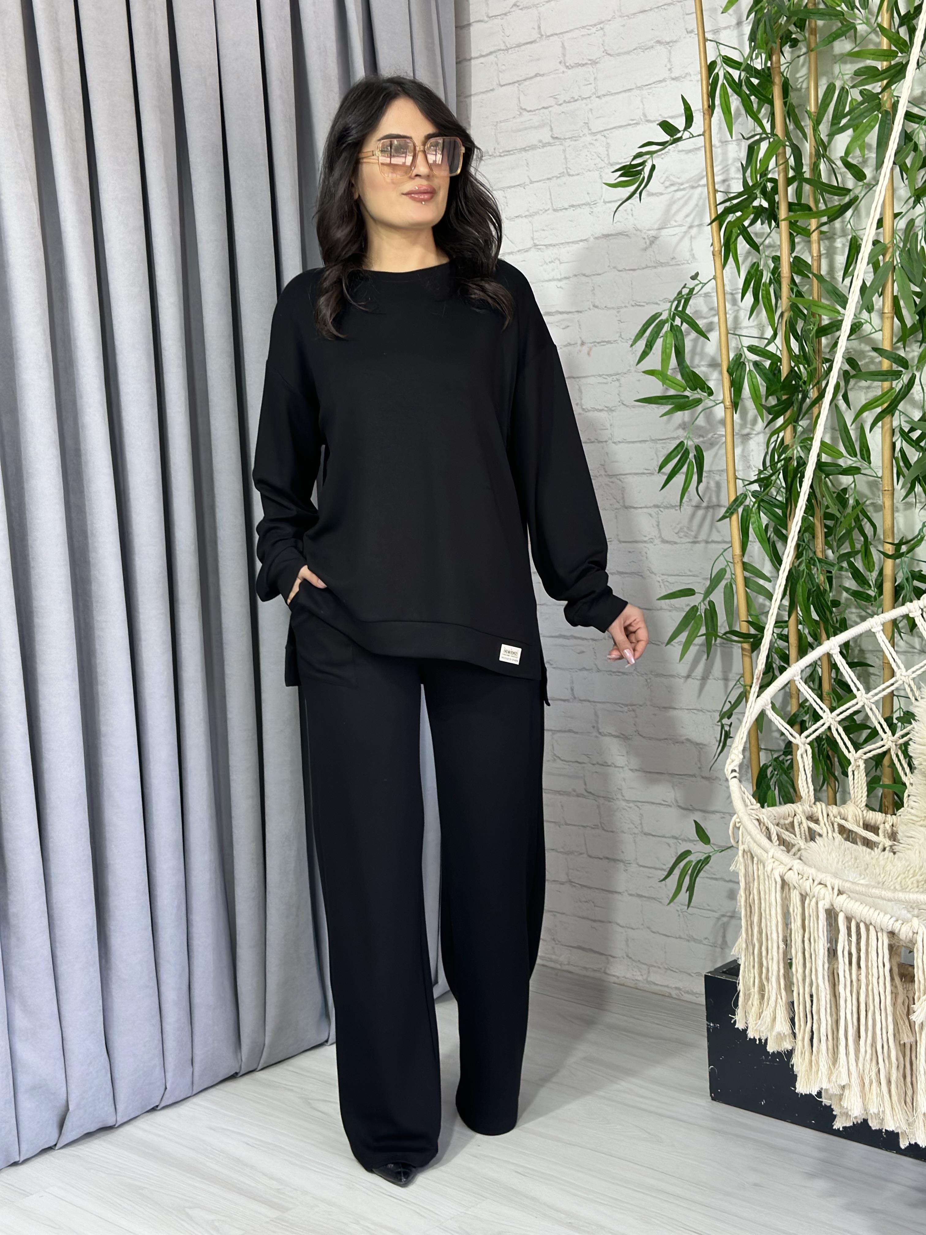 Siyah Armalı Oysho Modal Kumaş Alt Üst İkili Takım