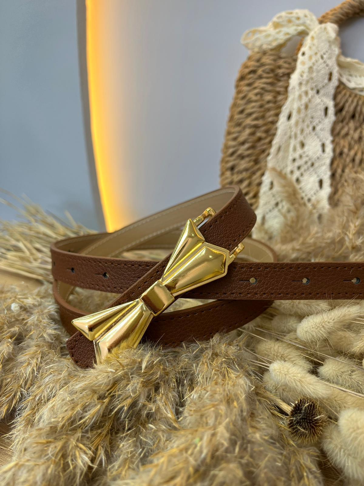 Taba Fiyonk Gold Tokalı Kemer A0964