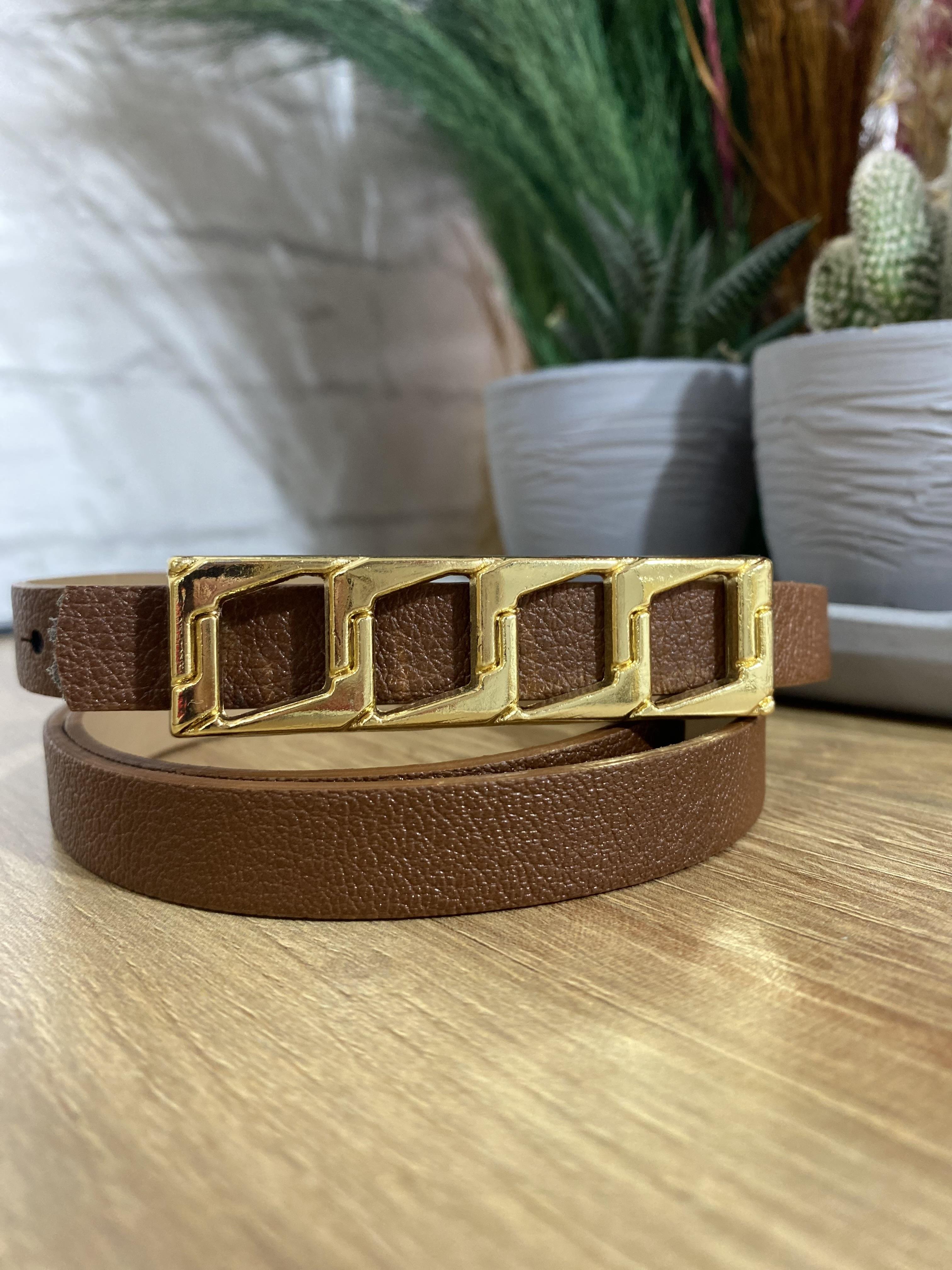 Taba Gold Tokalı Bel Ve Pantolon Kemer 