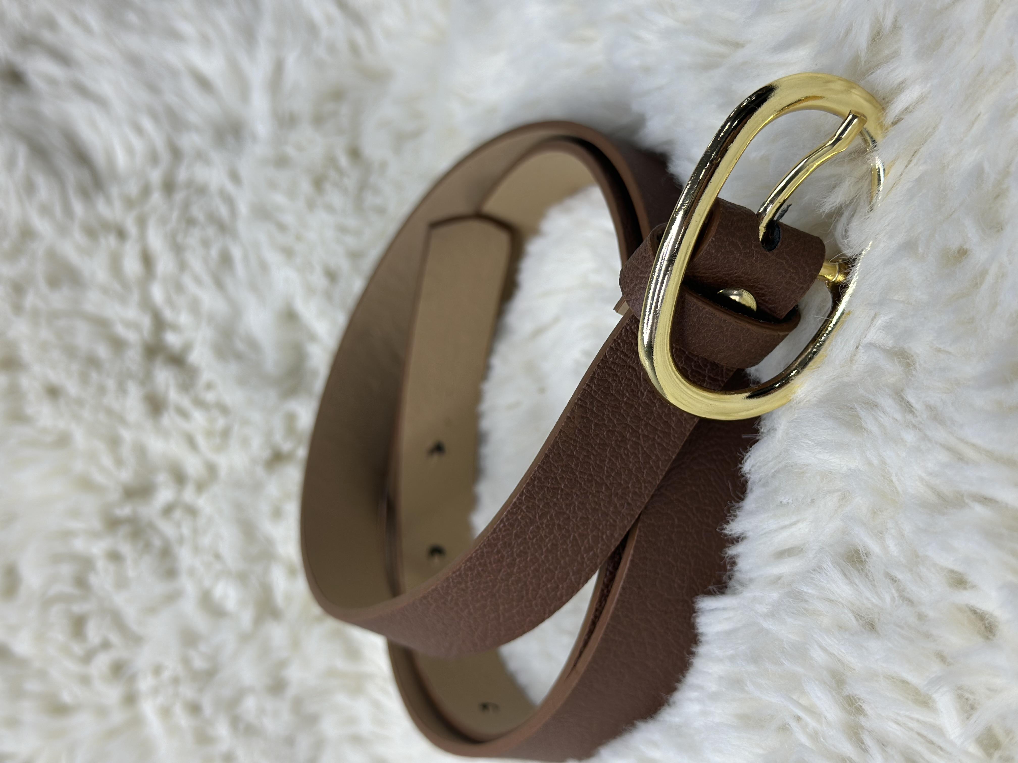 Taba Gold Tokalı Bel Ve Pantolon Kemer