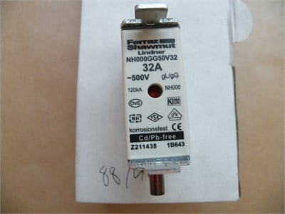 Genel Sigorta NH 000 32A 500V GG