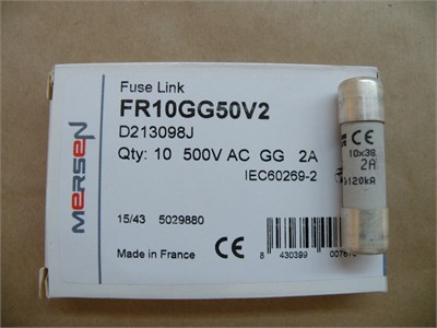 *10 ADET FİYATIDIR* Genel Sigorta 500V CP 10X38 GG 2A S/I FS