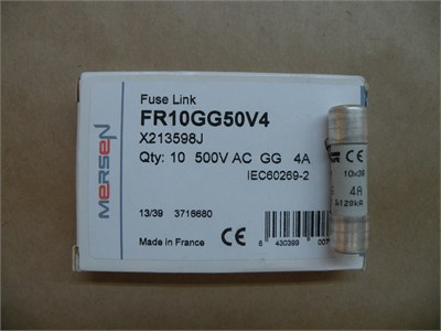 *10 ADET FİYATIDIR* Genel Sigorta 500V CP 10X38 GG 4A S/I FS