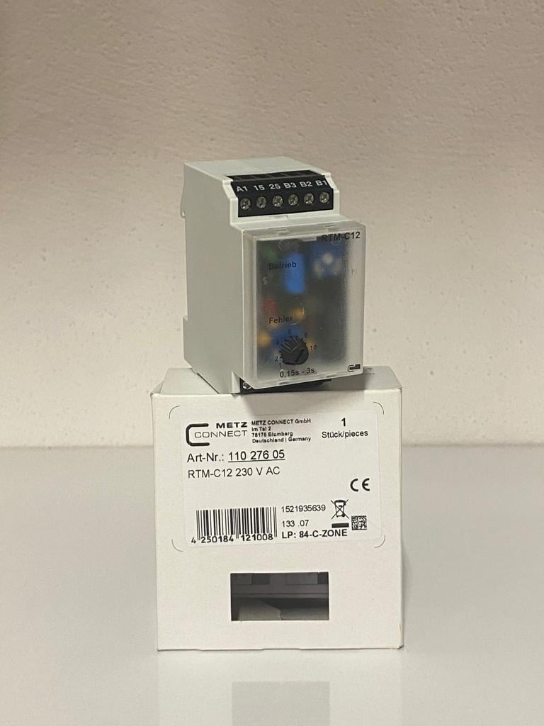 BTR  RTM C12 230 VAC TEL KOPTU RÖLESİ