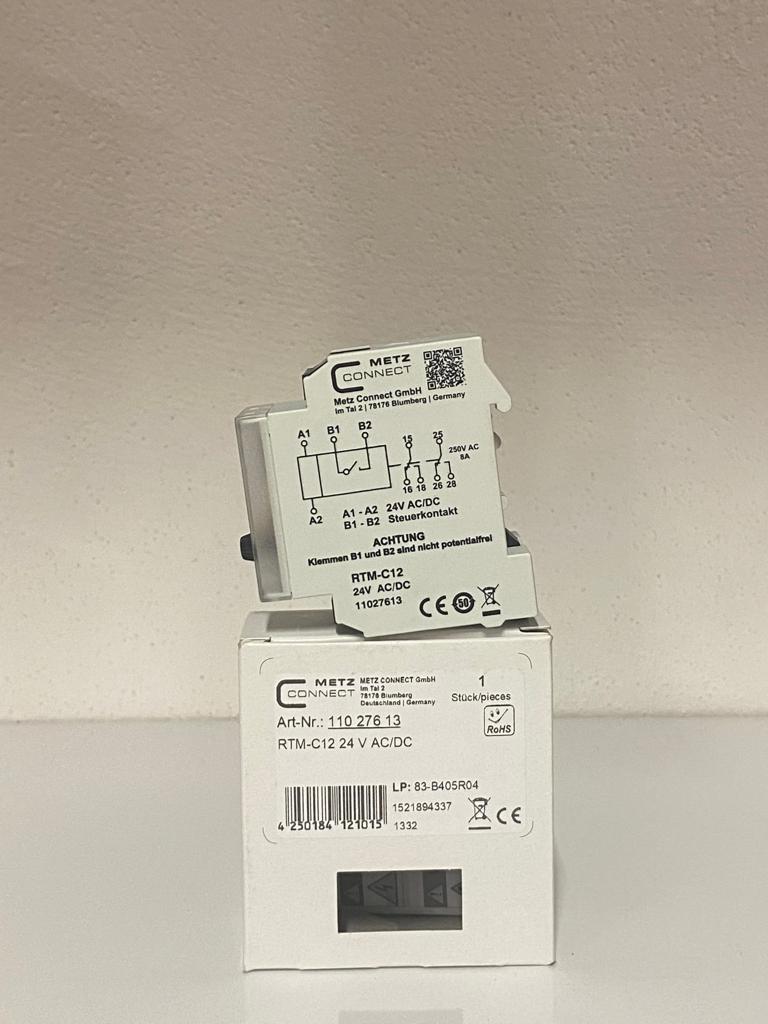 BTR RTM-C12 24V AC/DC TEL KOPTU RÖLESİ