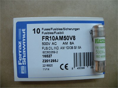 *10 ADET FİYATIDIR* Genel Sigorta 500V CP 10X38 AM 8A S/I FS