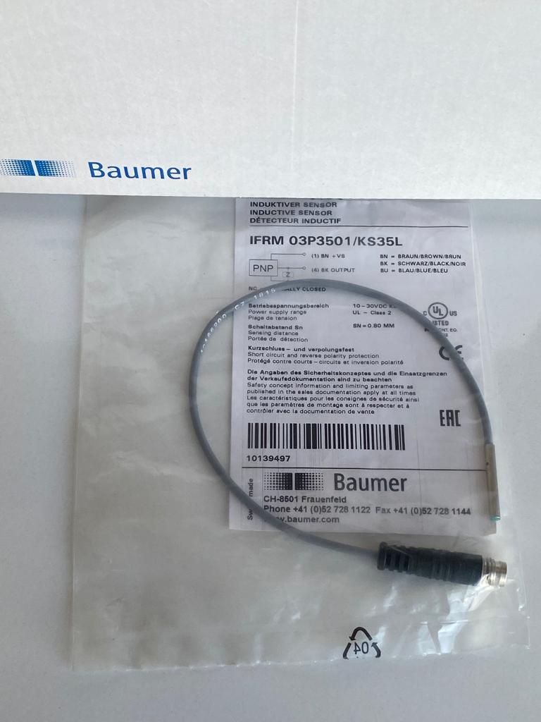 IFRM 03P3501/KS35L BAUMER SENSOR