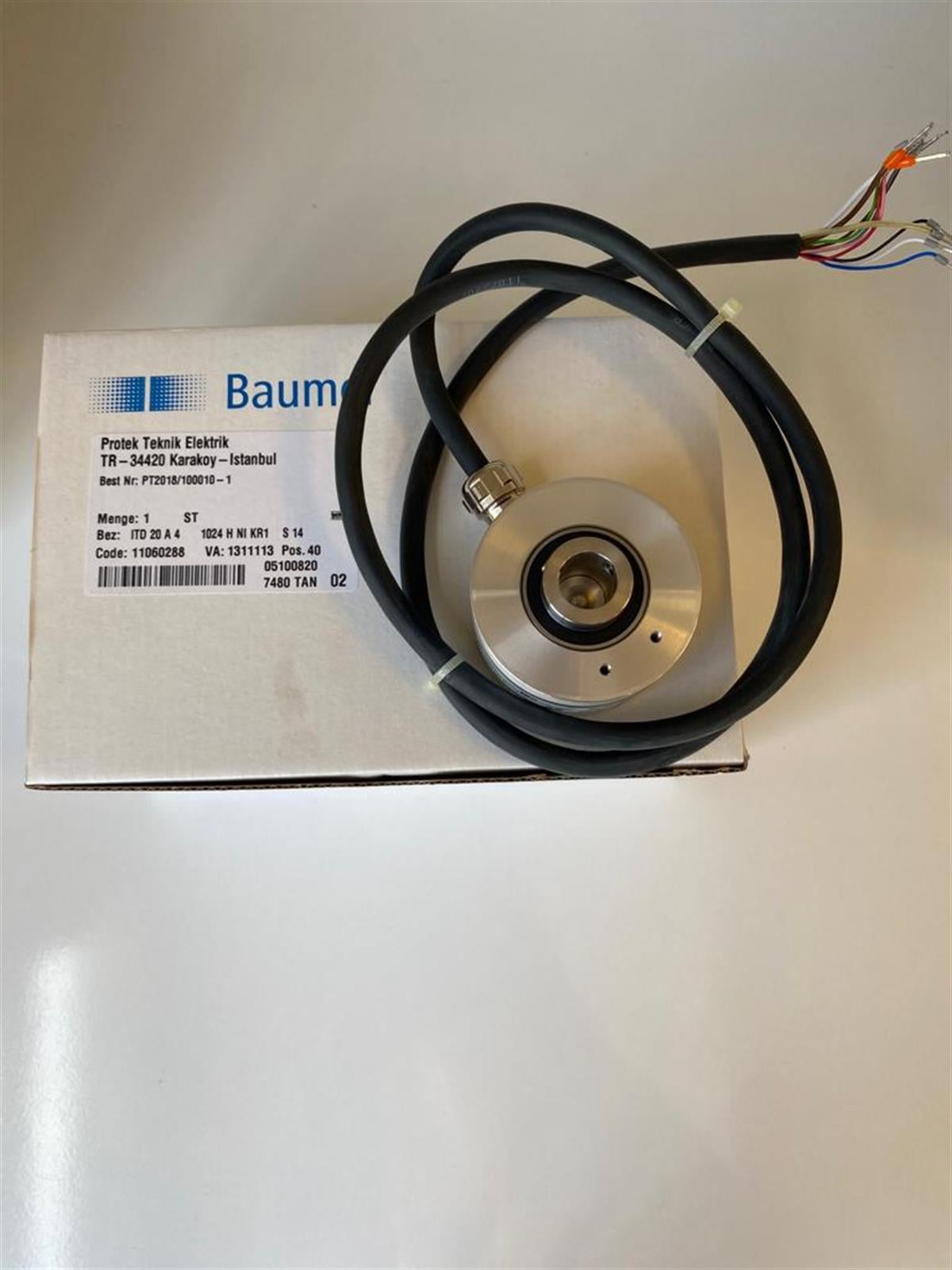 ITD 20 A4 1024 HNI KR1 S 14 BAUMER  ENCODER