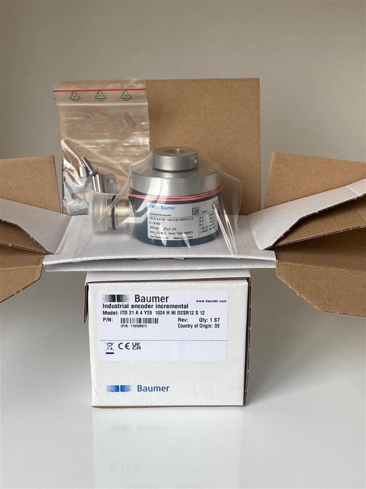 ITD 21 A4 Y29 1024 HNI D2SR12 S12 BAUMER ENCODER
