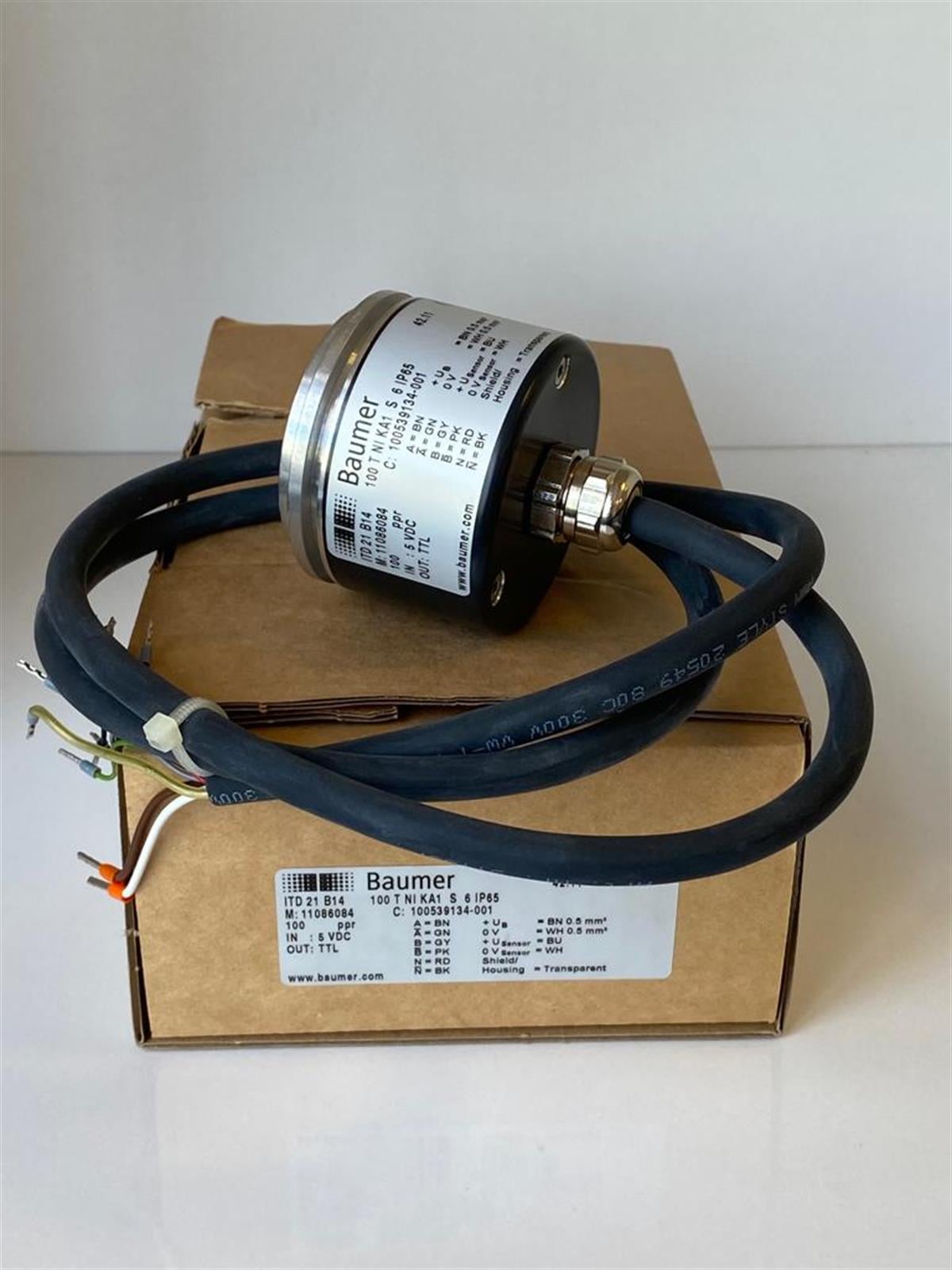 ITD 21 B14 100 TNI KA1 S6 IP65 BAUMER ENCODER