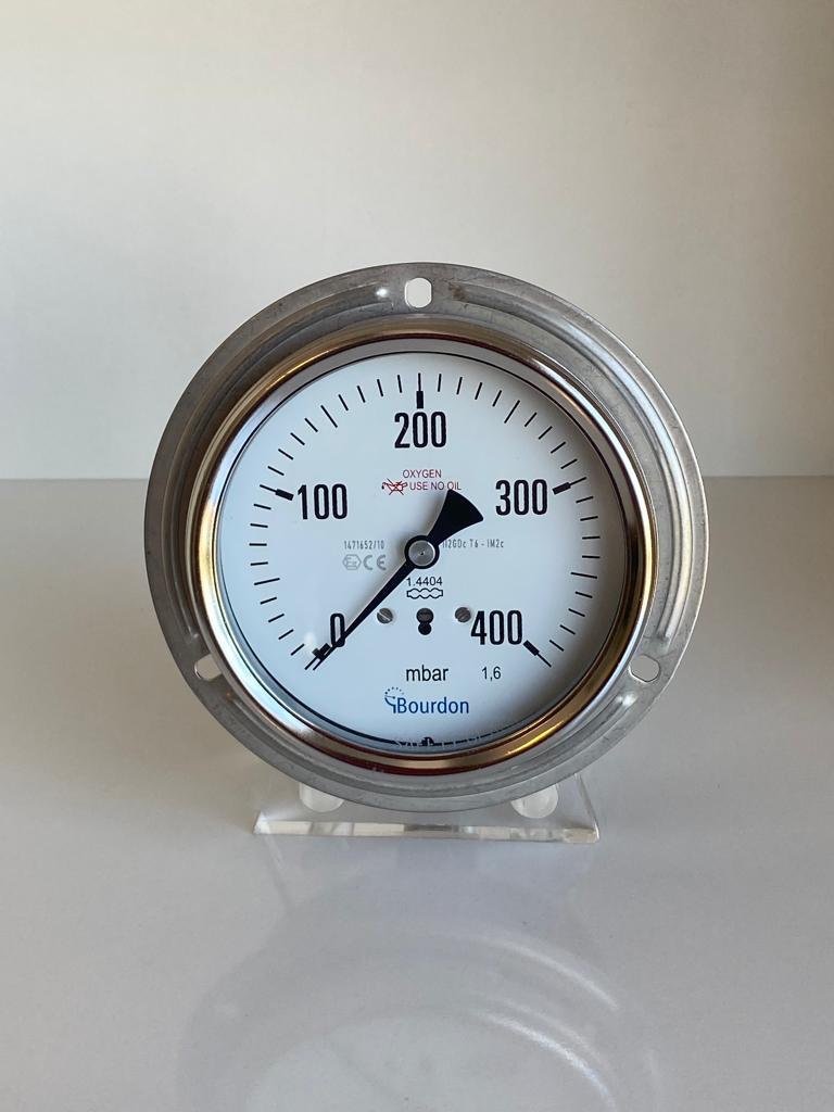 MCX5-B30.N11/0751_0765_0078 Paslanmaz Çelik Manometre BOURDON 