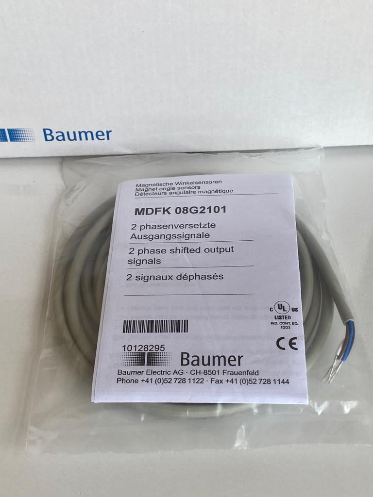 MDFK 08G2101 BAUMER MAGNETİC SENSÖR 2 MT KABLOLU