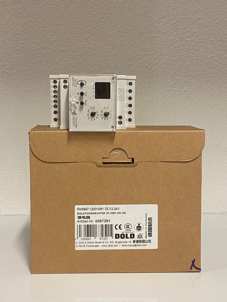 RN 5897.12/010/61 DC 12 ... 24 V İZOLASYON İZLEME RÖLESİ DOLD