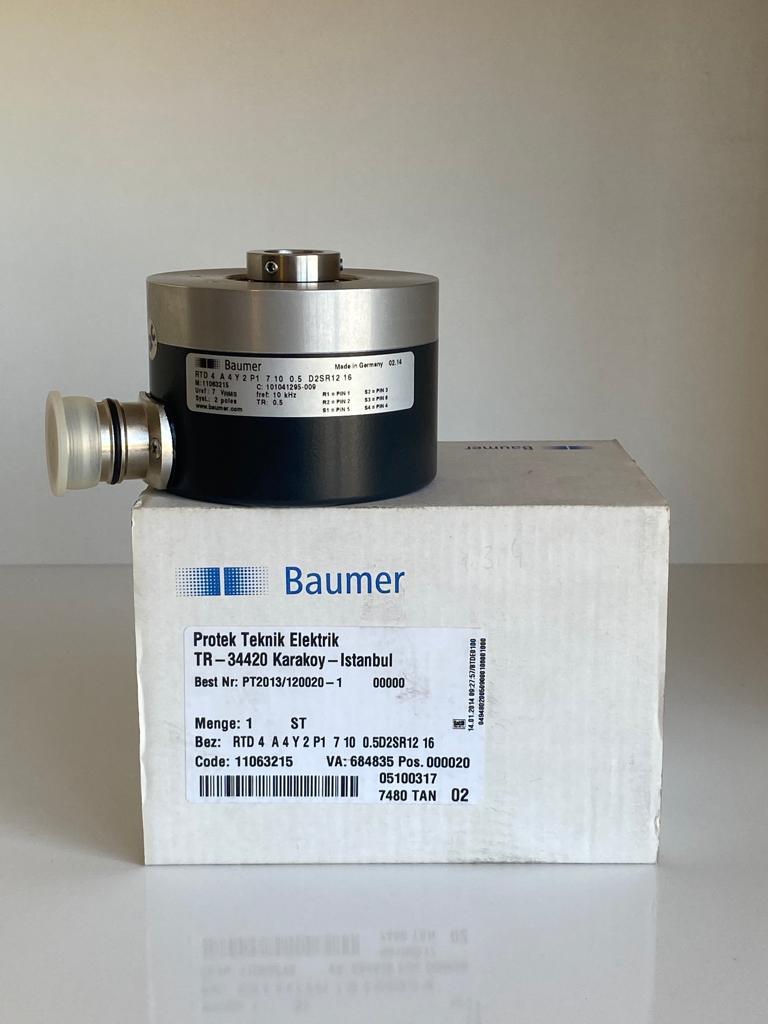 RTD 4 A4 Y2 P1 7 10 0.5D2SR12 16 BAUMER ENCODER