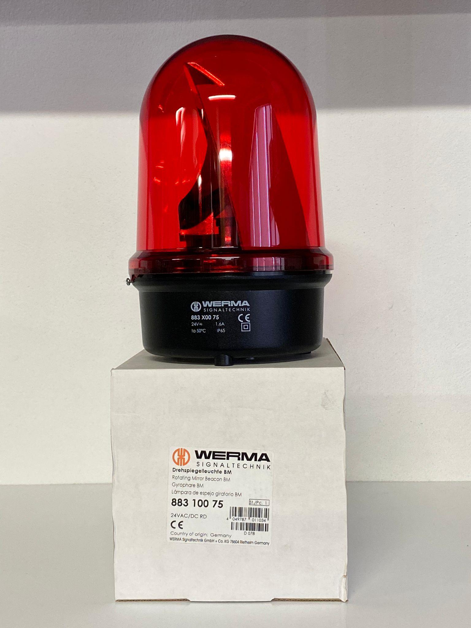 WERMA 24V AC/DC DÖNER AYNALI LAMBA