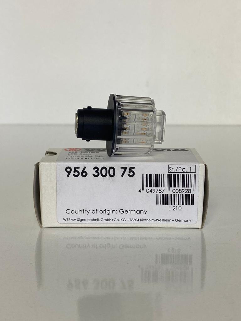 WERMA LED B15D AMPUL SARI 24V AC/DC