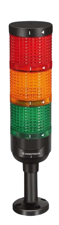 WERMA LED Lambalar Buzzer Bağlantı Aparatlı