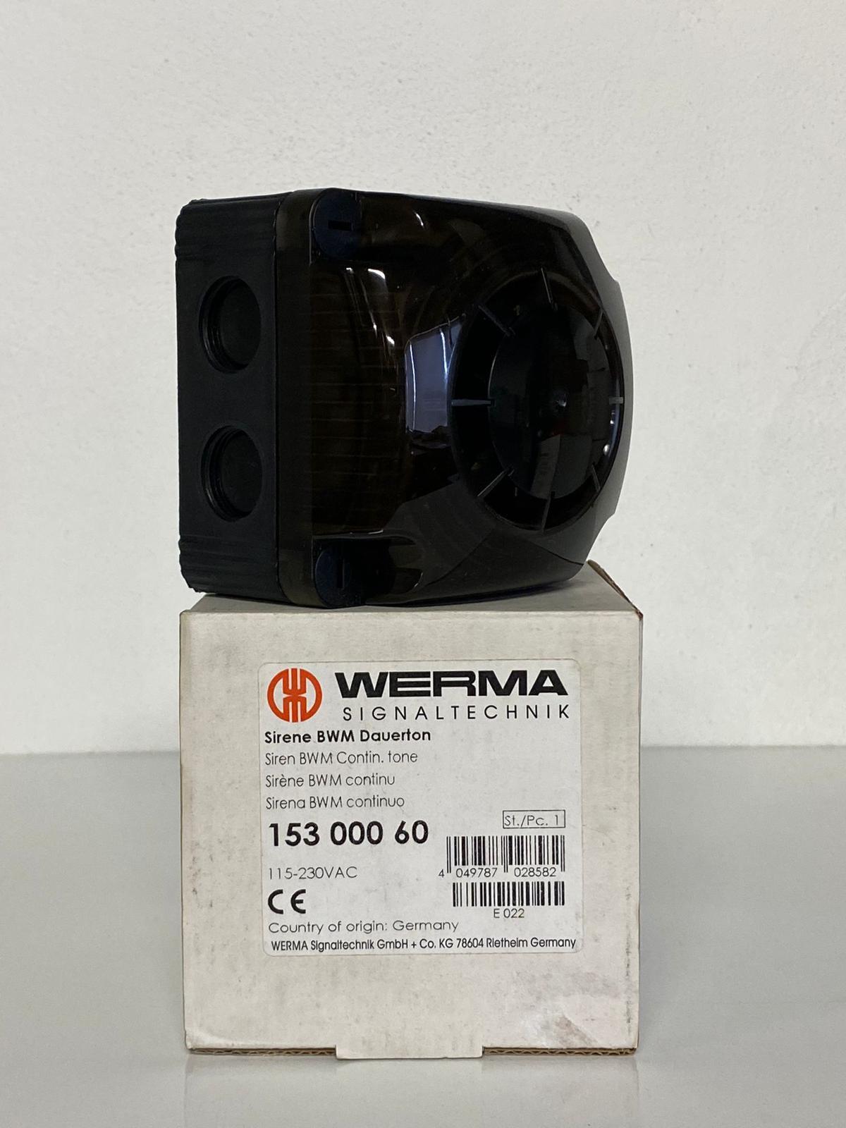 WERMA SİREN 115-230VAC