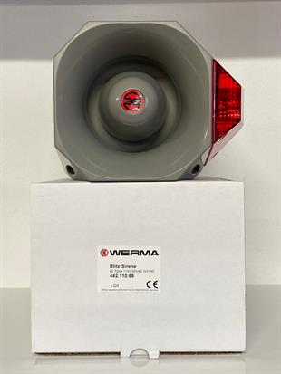 WERMA FLAŞ/SOUNDER 42 TONE 115-230V AC