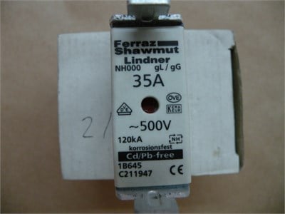 Genel Sigorta NH 000 35A 500V GG 