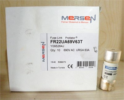 *10 ADET FİYATIDIR* Hızlı Sigorta 690V 6,921 CP URGA 22X58 63A