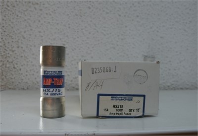 *10 ADET FİYATIDIR* Hızlı Sigorta HSJ15 15A 600V 
