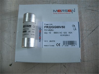 *10 ADET FİYATIDIR* Genel Sigorta 690V CP 22X58 GG 50A S/I FS 40 Adet Stok
