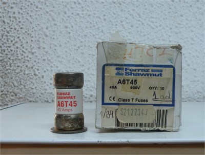 Class T Sigorta A6T45 45A 600V