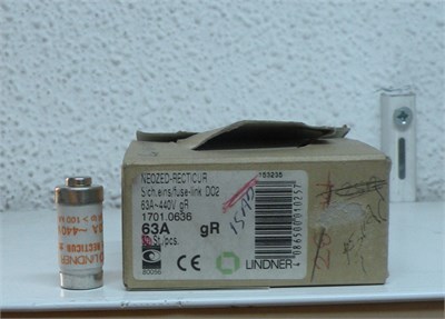 *10 ADET FİYATIDIR* Neozed Sigorta D02 63A 440V