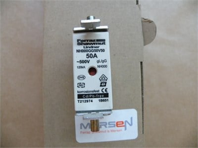 Genel Sigorta NH 000 50A 500V GG 