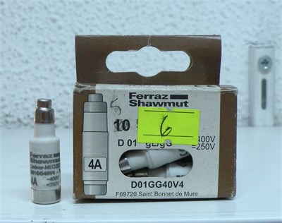 *10 ADET FİYATIDIR* Neozed Sigorta D01 4A GL-GG