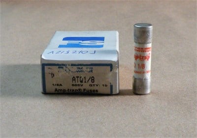 Amp-Trap Sigorta ATQ1/8 1/8A 500V 