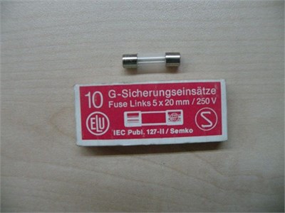 *10 ADET FİYATIDIR* Cam Sigorta 250V 5X20 80mA / 30 Adet Stok