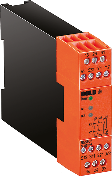 BG5933.22 DC24V DOLD TWO-HAND SAFETY RELAY