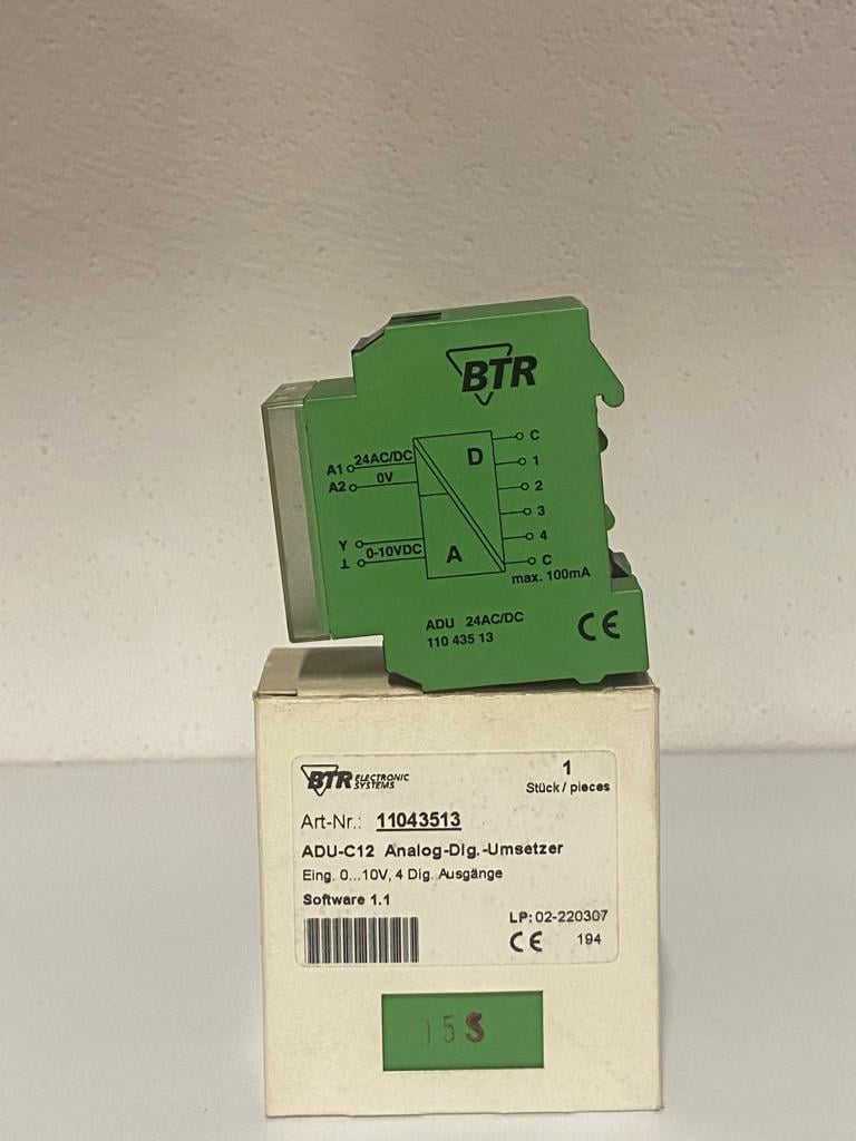 Metz Connect BTR  ADU C12  ANALOG  ÇEVİRİCİ Giriş 24VAC/DC Çıkış Max 40V AC/DC