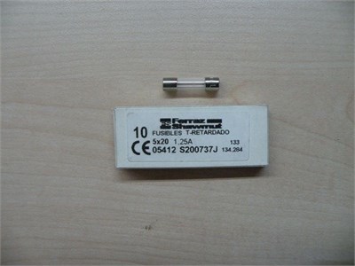 *10 ADET FİYATIDIR* Cam Sigorta 250V 5X20 1,25A / 20 Adet Stok