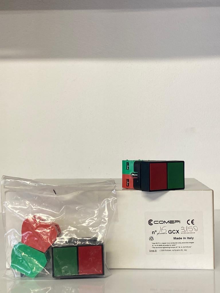 COMEPI İKİZ BUTON IŞIKSIZ PLASTİK 1NO+1NC